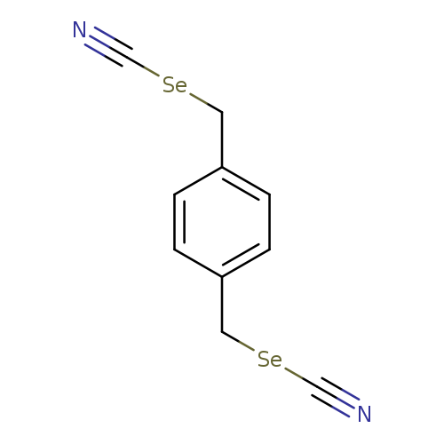 N#C[Se]Cc1ccc(cc1)C[Se]C#N