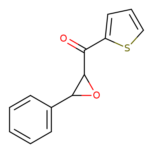 O=C(C1OC1c1ccccc1)c1cccs1