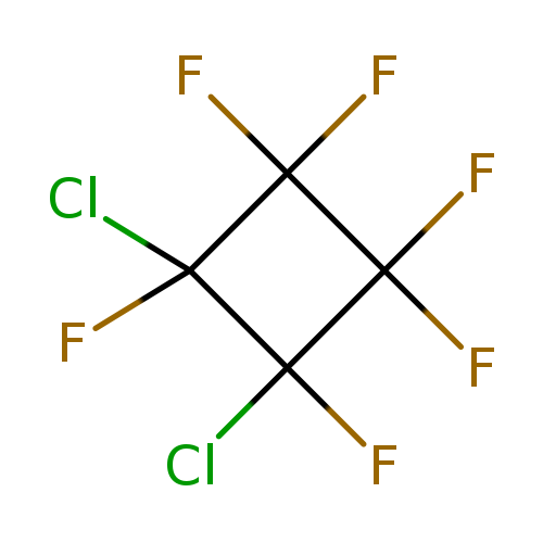 FC1(F)C(F)(F)C(C1(F)Cl)(F)Cl