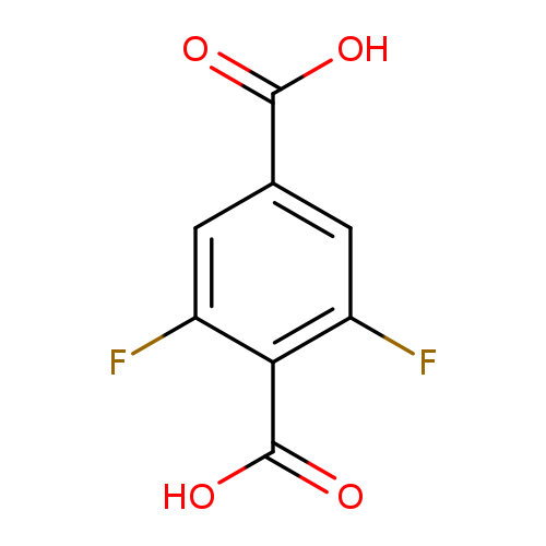 OC(=O)c1cc(F)c(c(c1)F)C(=O)O