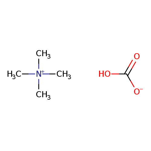 C[N+](C)(C)C.[O-]C(=O)O
