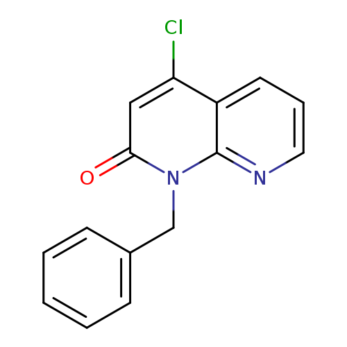 Clc1cc(=O)n(c2c1cccn2)Cc1ccccc1