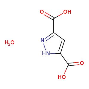 OC(=O)c1[nH]nc(c1)C(=O)O.O
