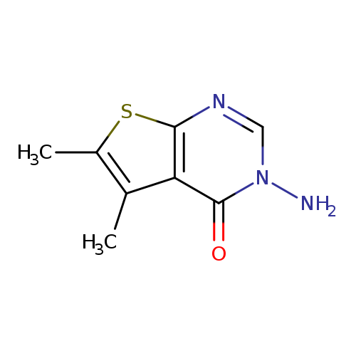 Cc1sc2c(c1C)c(=O)n(cn2)N
