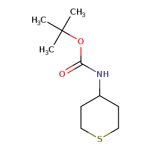 O=C(OC(C)(C)C)NC1CCSCC1