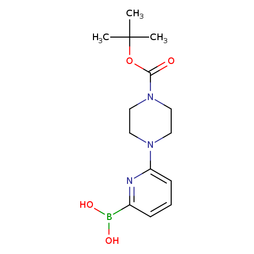 OB(c1cccc(n1)N1CCN(CC1)C(=O)OC(C)(C)C)O