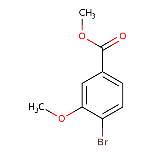 COC(=O)c1ccc(c(c1)OC)Br