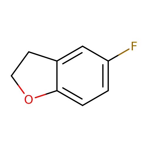 Fc1ccc2c(c1)CCO2