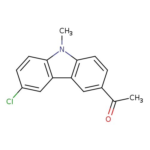 Clc1ccc2c(c1)c1cc(ccc1n2C)C(=O)C