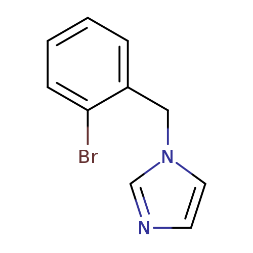 Brc1ccccc1Cn1cncc1