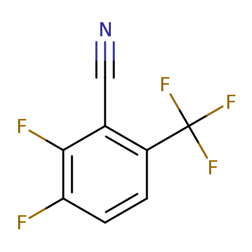 N#Cc1c(F)c(F)ccc1C(F)(F)F