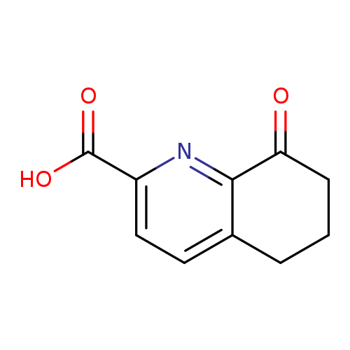 O=C1CCCc2c1nc(cc2)C(=O)O