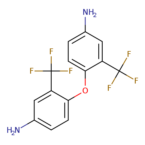 Nc1ccc(c(c1)C(F)(F)F)Oc1ccc(cc1C(F)(F)F)N