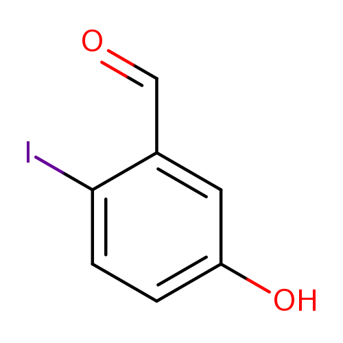 O=Cc1cc(O)ccc1I