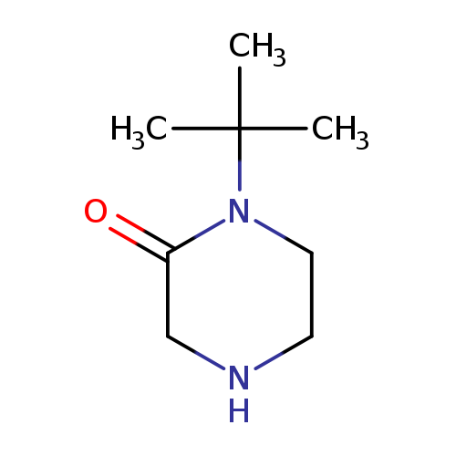 O=C1CNCCN1C(C)(C)C