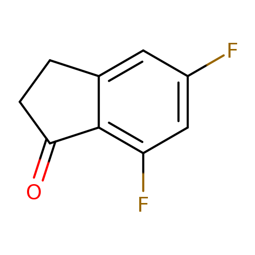 Fc1cc(F)c2c(c1)CCC2=O