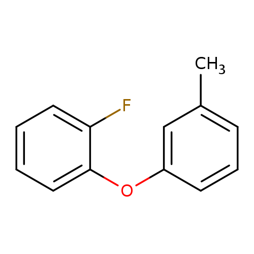Cc1cccc(c1)Oc1ccccc1F