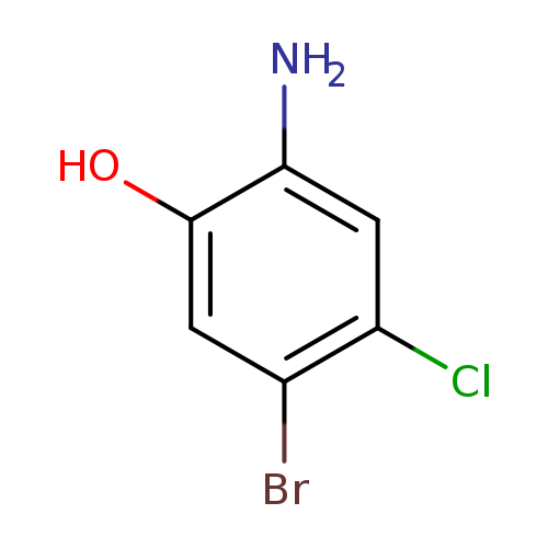 Oc1cc(Br)c(cc1N)Cl