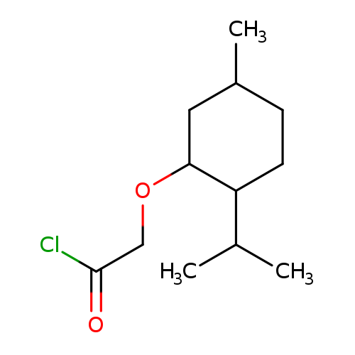 CC1CCC(C(C1)OCC(=O)Cl)C(C)C