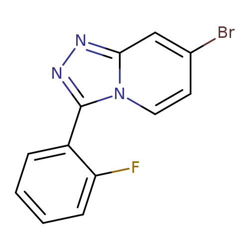Brc1ccn2c(c1)nnc2c1ccccc1F