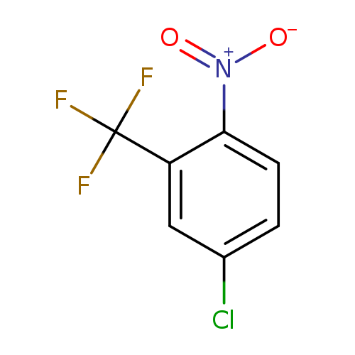 Clc1ccc(c(c1)C(F)(F)F)[N+](=O)[O-]