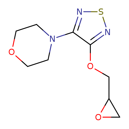 O1CCN(CC1)c1nsnc1OCC1OC1