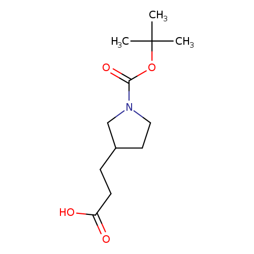 OC(=O)CCC1CCN(C1)C(=O)OC(C)(C)C