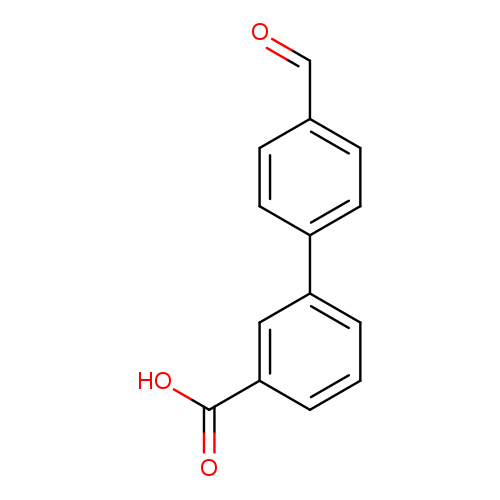 O=Cc1ccc(cc1)c1cccc(c1)C(=O)O