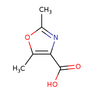 Cc1oc(c(n1)C(=O)O)C