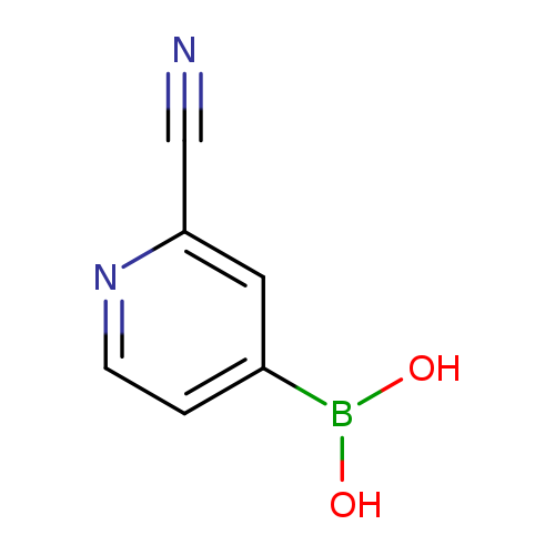 N#Cc1nccc(c1)B(O)O