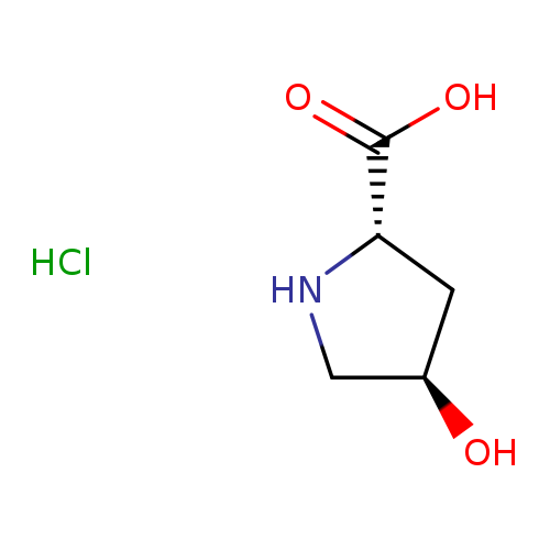 O[C@H]1CN[C@@H](C1)C(=O)O.Cl