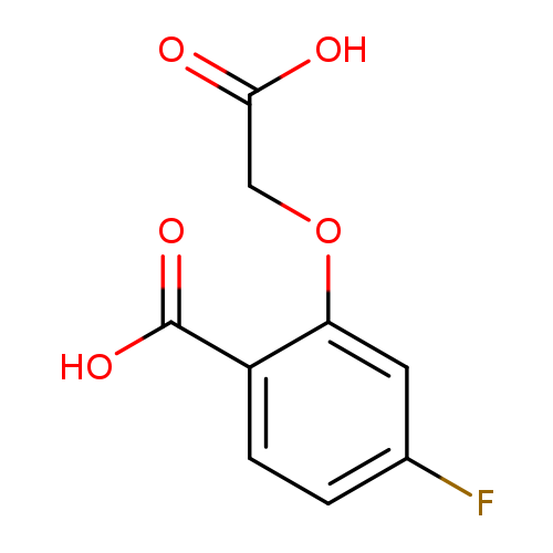 OC(=O)COc1cc(F)ccc1C(=O)O