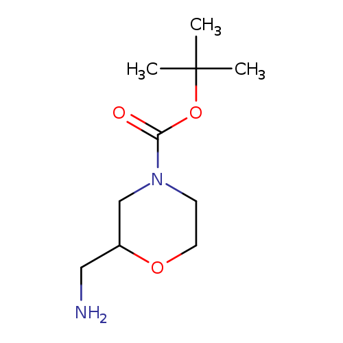 NCC1OCCN(C1)C(=O)OC(C)(C)C