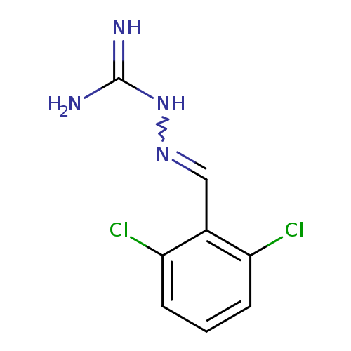 NC(=N)NN=Cc1c(Cl)cccc1Cl