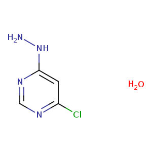 NNc1cc(Cl)ncn1.O