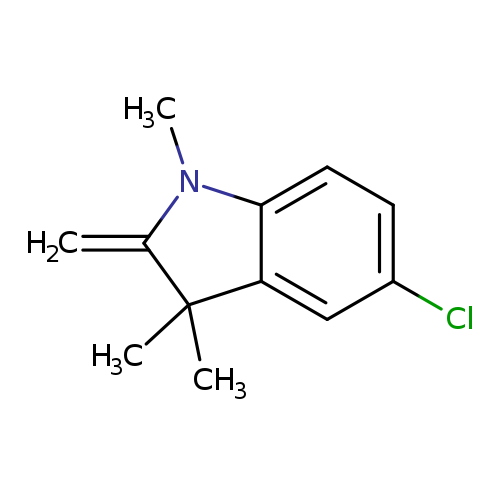Clc1ccc2c(c1)C(C)(C)C(=C)N2C