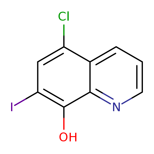 Ic1cc(Cl)c2c(c1O)nccc2