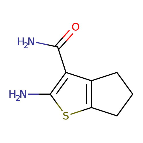 NC(=O)c1c(N)sc2c1CCC2