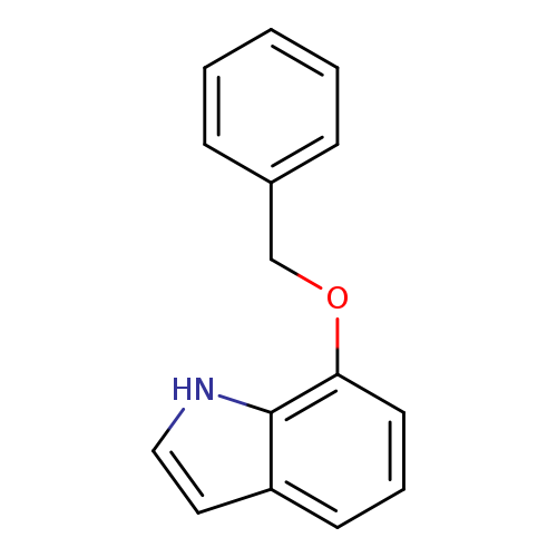 c1ccc(cc1)COc1cccc2c1[nH]cc2