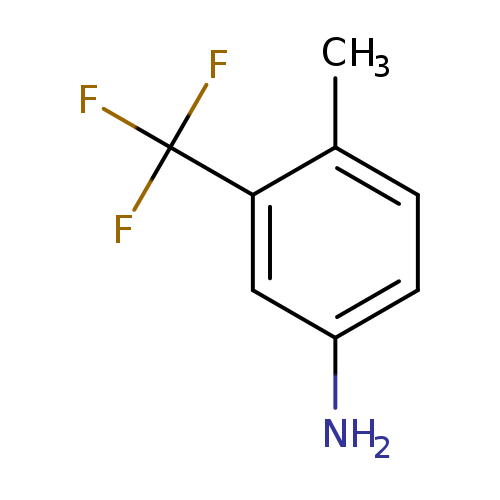 Nc1ccc(c(c1)C(F)(F)F)C