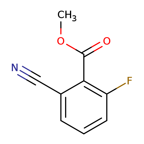 COC(=O)c1c(F)cccc1C#N