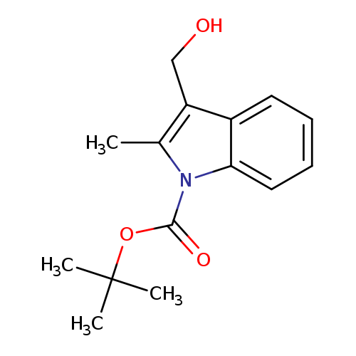 OCc1c(C)n(c2c1cccc2)C(=O)OC(C)(C)C