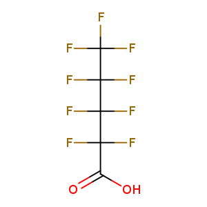 OC(=O)C(C(C(C(F)(F)F)(F)F)(F)F)(F)F