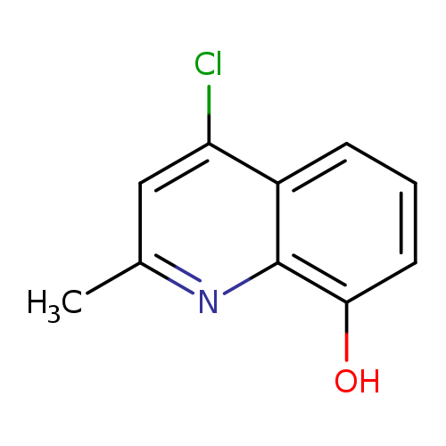Cc1cc(Cl)c2c(n1)c(O)ccc2