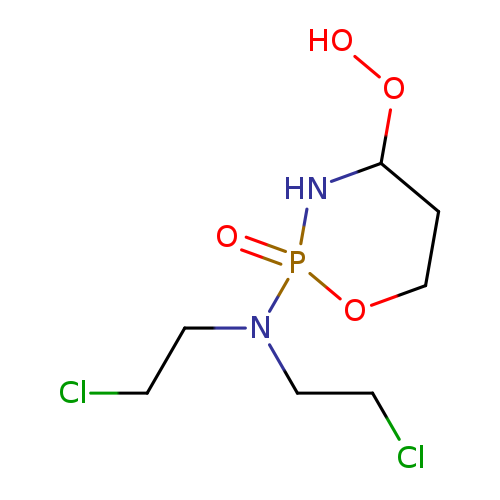ClCCN(P1(=O)OCCC(N1)OO)CCCl