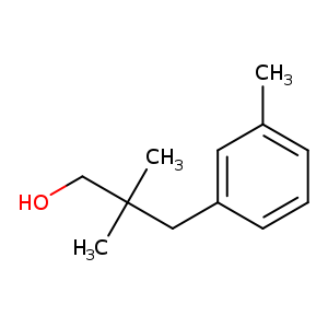 OCC(Cc1cccc(c1)C)(C)C