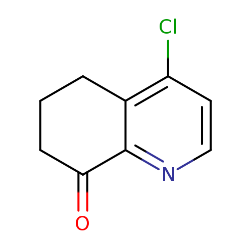 O=C1CCCc2c1nccc2Cl