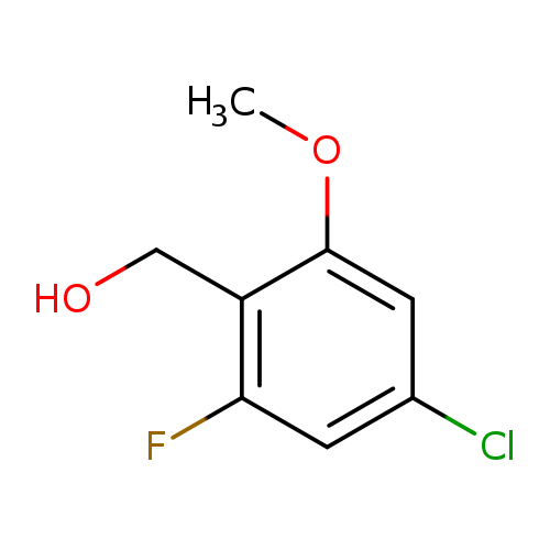 COc1cc(Cl)cc(c1CO)F