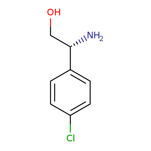 OC[C@@H](c1ccc(cc1)Cl)N