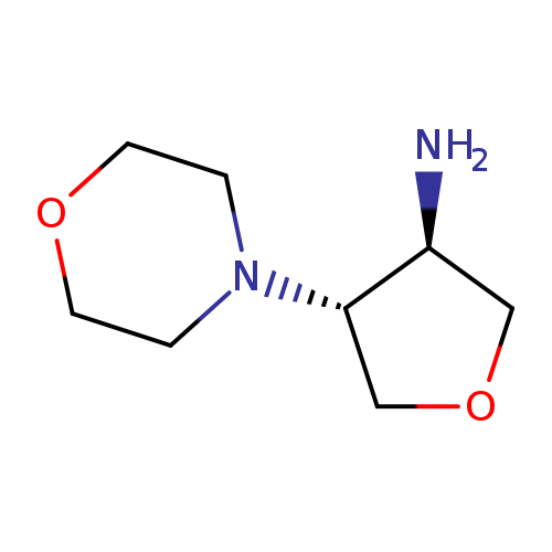 N[C@H]1COC[C@@H]1N1CCOCC1